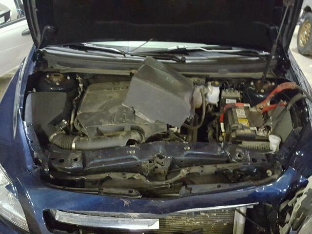 1G1ZC5EB3AF260874 - 2010 CHEVROLET MALIBU 1LT 蓝色 照片 7