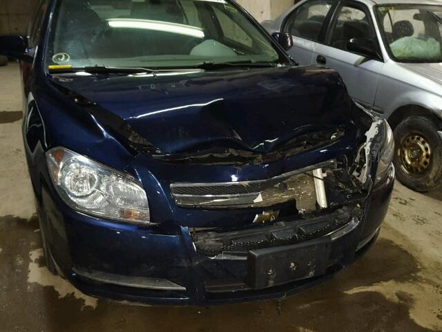 1G1ZC5EB3AF260874 - 2010 CHEVROLET MALIBU 1LT BLUE photo 9