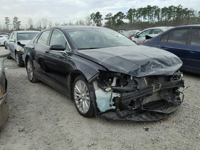 3LN6L2GK0GR627940 - 2016 LINCOLN MKZ BLACK photo 1