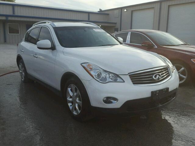 JN1AJ0HR7AM752439 - 2010 INFINITI EX35 BASE WHITE photo 1