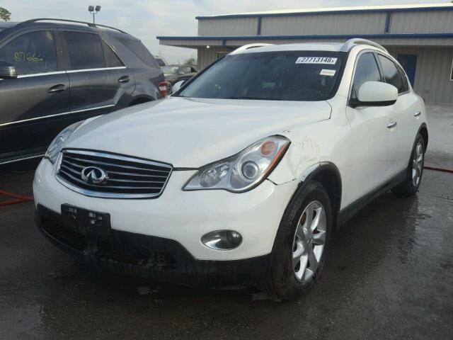 JN1AJ0HR7AM752439 - 2010 INFINITI EX35 BASE WHITE photo 2