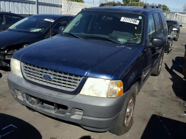 1FMZU62K04UB50701 - 2004 FORD EXPLORER X BLUE photo 2