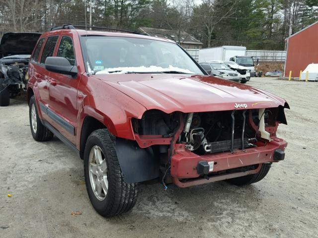 1J8GR48K36C141095 - 2006 JEEP GRAND CHER RED photo 1