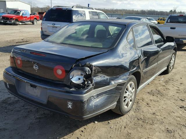 2G1WF55K159287855 - 2005 CHEVROLET IMPALA 黑色 照片 4