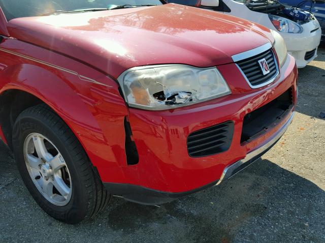 5GZCZ33DX6S867548 - 2006 SATURN VUE RED photo 10