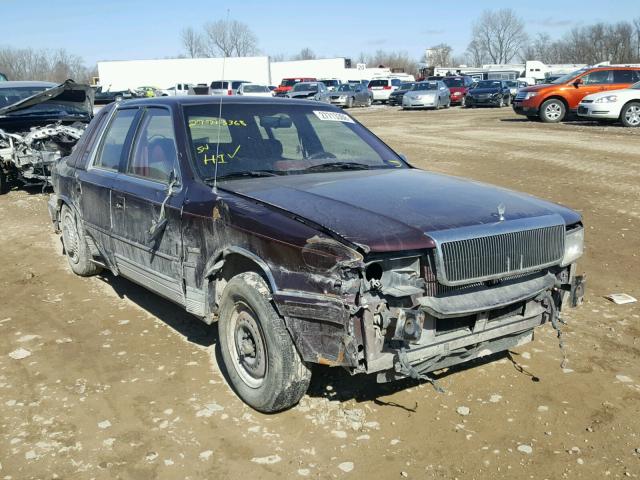 3C3XA5635PT513465 - 1993 CHRYSLER LEBARON LA BURGUNDY photo 1