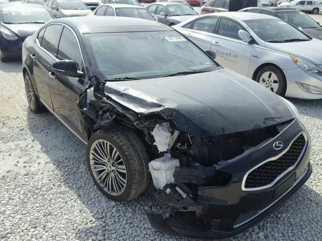 KNALN4D73E5147854 - 2014 KIA CADENZA PR BLACK photo 1