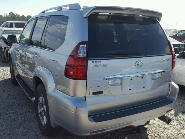 JTJBT20X180163600 - 2008 LEXUS GX 470 SILVER photo 3