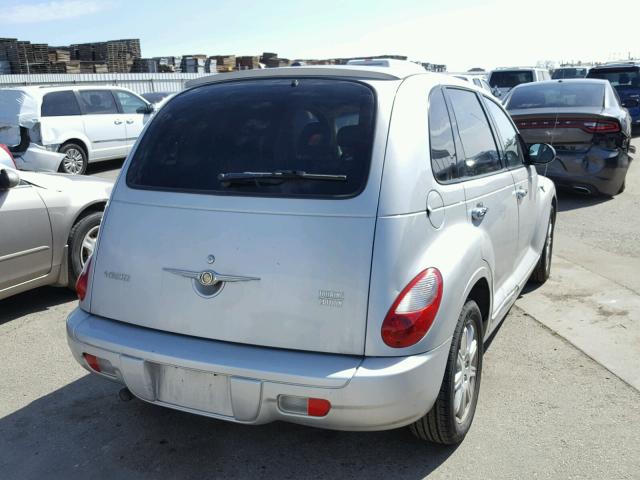 3A4FY58B27T582213 - 2007 CHRYSLER PT CRUISER SILVER photo 4