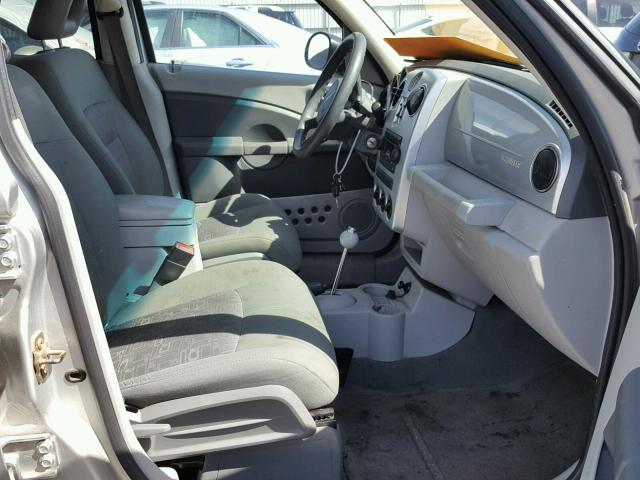 3A4FY58B27T582213 - 2007 CHRYSLER PT CRUISER SILVER photo 5