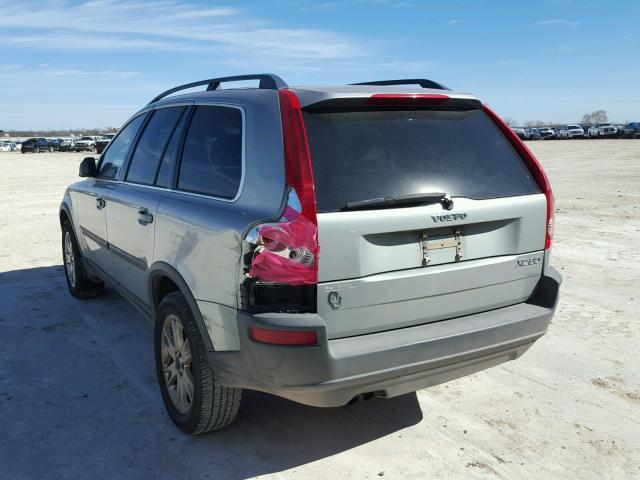 YV1CY59H741071685 - 2004 VOLVO XC90 GRAY photo 3