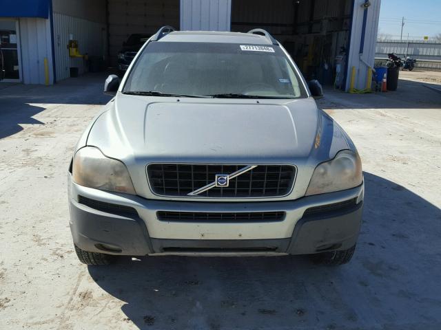 YV1CY59H741071685 - 2004 VOLVO XC90 GRAY photo 9