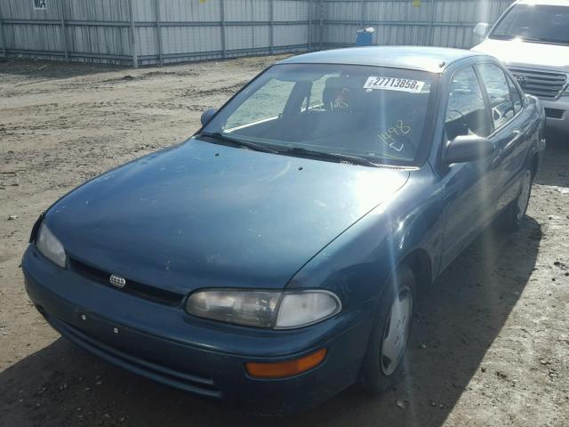 1Y1SK5360RZ091498 - 1994 GEO PRIZM BASE TURQUOISE photo 2