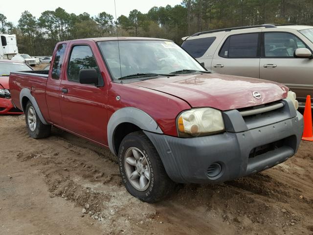 1N6DD26S42C346318 - 2002 NISSAN FRONTIER K MAROON photo 1