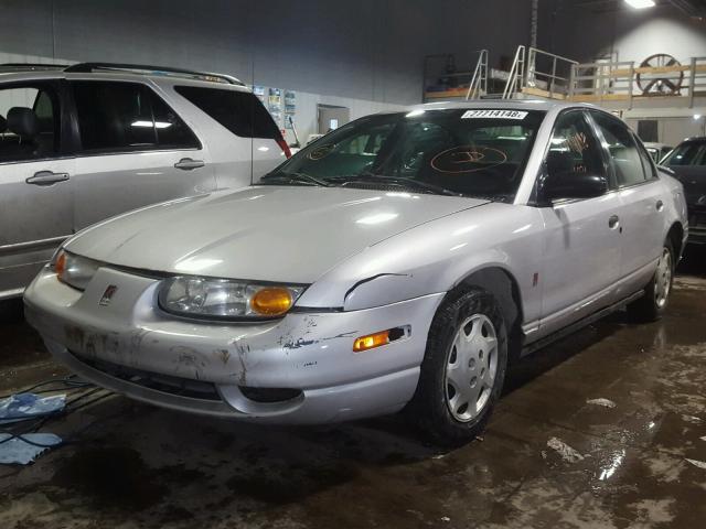 1G8ZH52811Z325182 - 2001 SATURN SL1 SILVER photo 2