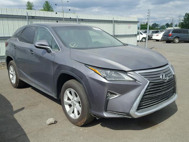 2T2BZMCA7GC023555 - 2016 LEXUS RX 350 GRAY photo 1