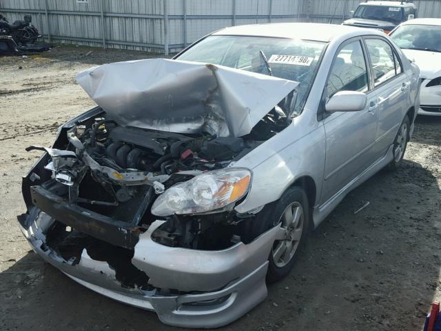 1NXBR30E75Z541893 - 2005 TOYOTA COROLLA CE GRAY photo 2