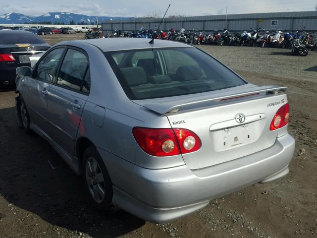 1NXBR30E75Z541893 - 2005 TOYOTA COROLLA CE GRAY photo 3