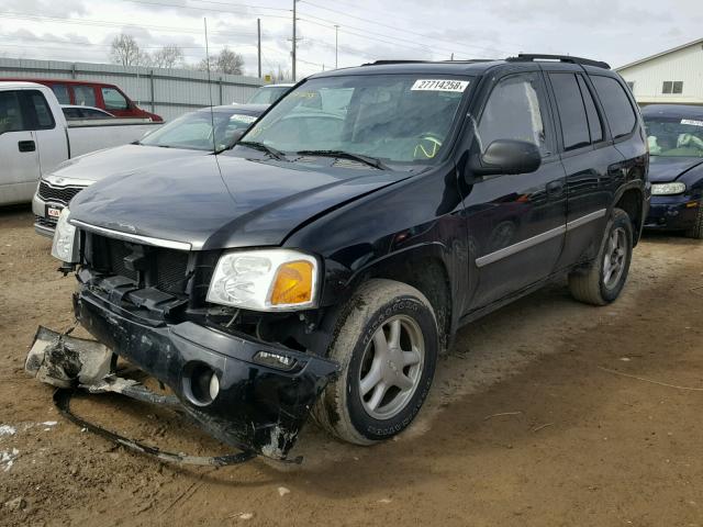 1GKDT13S772215759 - 2007 GMC ENVOY BLACK photo 2