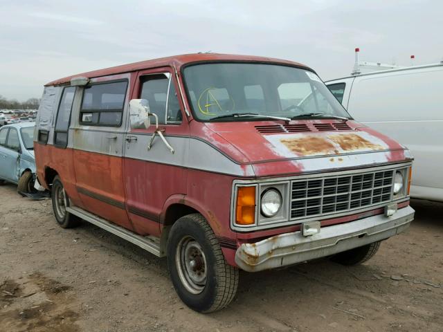 B31JTAK108981 - 1980 DODGE VAN TWO TONE photo 1