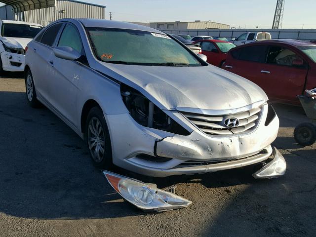 5NPEB4AC9BH072644 - 2011 HYUNDAI SONATA GLS SILVER photo 1