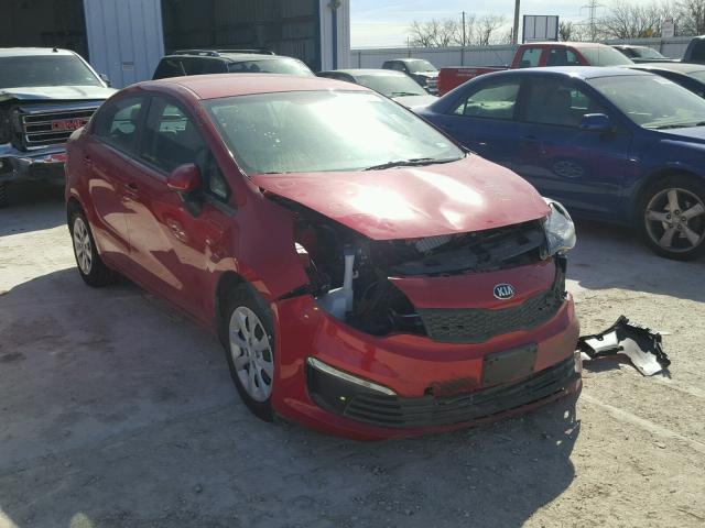 KNADM4A34H6071438 - 2017 KIA RIO LX Կարմիր լուսանկար 1