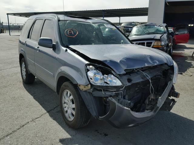 JHLRD78965C044939 - 2005 HONDA CR-V SE CHARCOAL photo 1