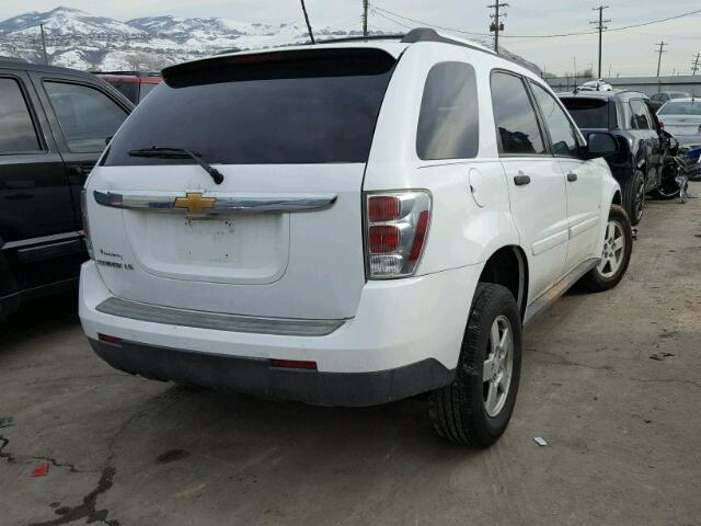 2CNDL13F186048572 - 2008 CHEVROLET EQUINOX LS WHITE photo 4