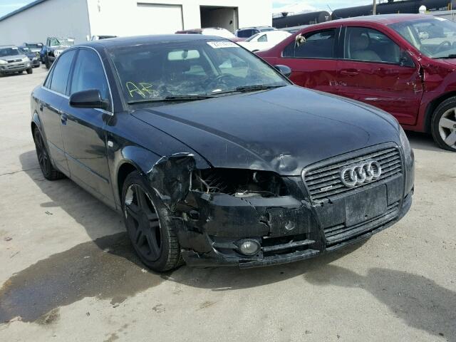 WAUDF78E67A168204 - 2007 AUDI A4 2.0T QU BLACK photo 1