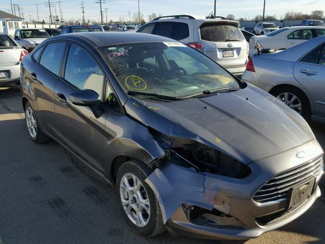 3FADP4BJ3EM154058 - 2014 FORD FIESTA SE GRAY photo 1