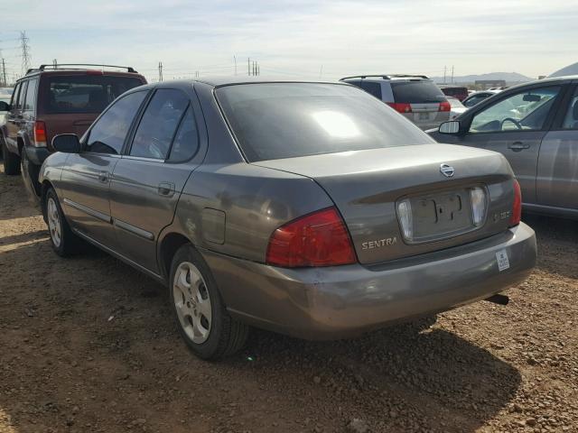 3N1CB51D34L887935 - 2004 NISSAN SENTRA 1.8 BEIGE photo 3