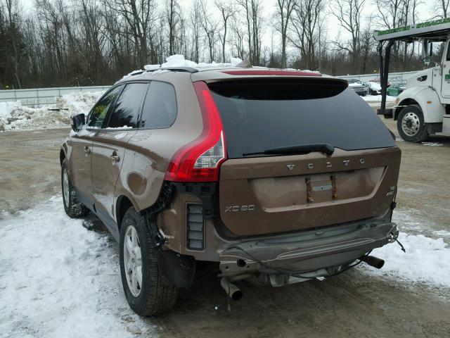 YV4960DZ6A2078185 - 2010 VOLVO XC60 3.2 BROWN photo 3