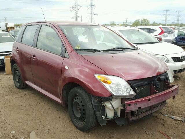 JTKKT624460156076 - 2006 TOYOTA SCION XA BURGUNDY photo 1