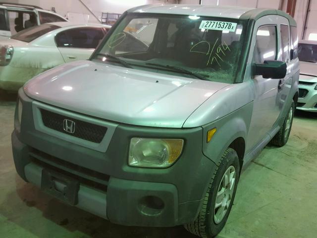 5J6YH283X5L027194 - 2005 HONDA ELEMENT LX SILVER photo 2