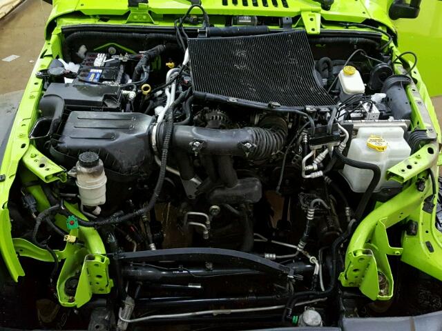 1C4AJWAGXDL516371 - 2013 JEEP WRANGLER S GREEN photo 7