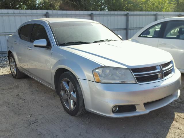 1B3BD2FG6BN574462 - 2011 DODGE AVENGER LU SILVER photo 1