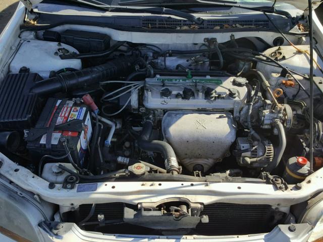 1HGCG6671WA196146 - 1998 HONDA ACCORD EX WHITE photo 7