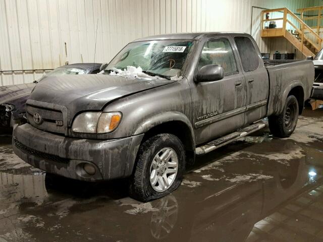 5TBBT48183S380302 - 2003 TOYOTA TUNDRA ACC GRAY photo 2