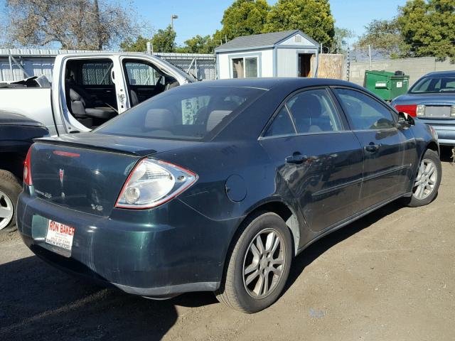 1G2ZG558664237788 - 2006 PONTIAC G6 SE1 GREEN photo 4