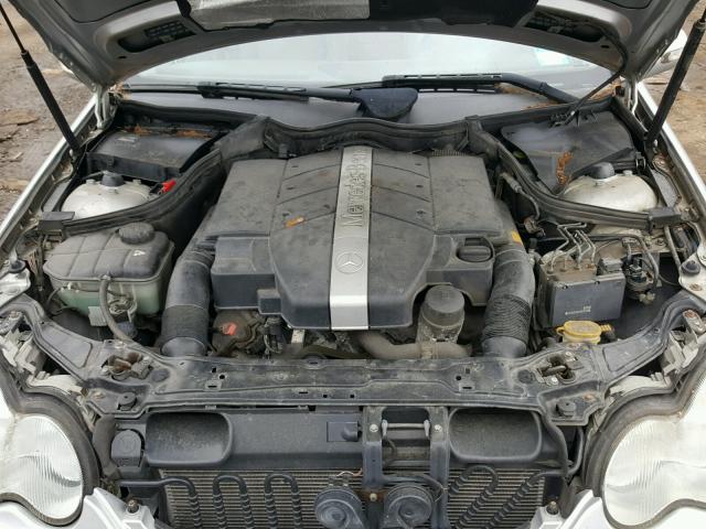 WDBRH81J34F541714 - 2004 MERCEDES-BENZ C 240 SPOR SILVER photo 7