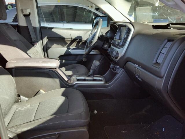 1GCGSCE35G1250982 - 2016 CHEVROLET COLORADO L RED photo 5