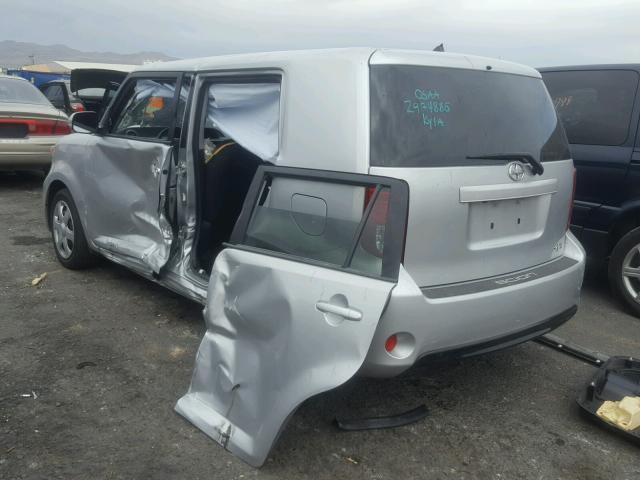 JTLZE4FE1FJ073971 - 2015 TOYOTA SCION XB SILVER photo 3