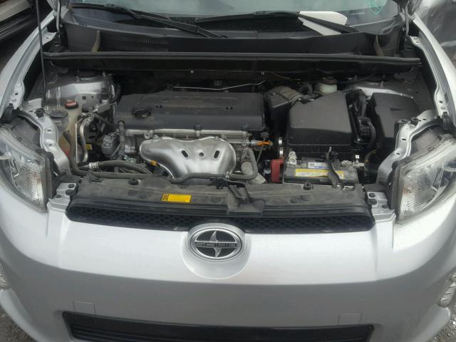 JTLZE4FE1FJ073971 - 2015 TOYOTA SCION XB SILVER photo 7