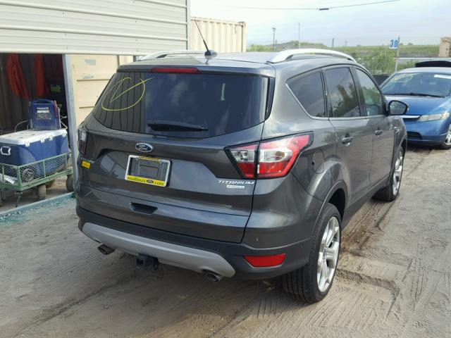 1FMCU0J94HUD49399 - 2017 FORD ESCAPE TIT GRAY photo 4