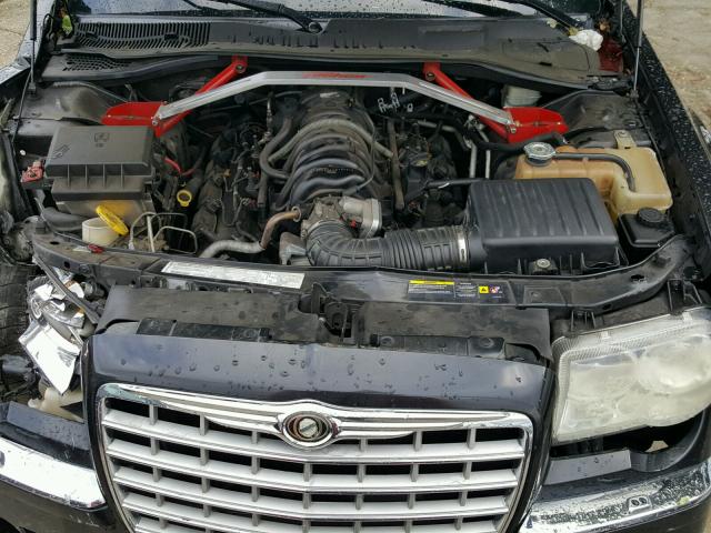 2C3KA63H26H278272 - 2006 CHRYSLER 300C BLACK photo 7