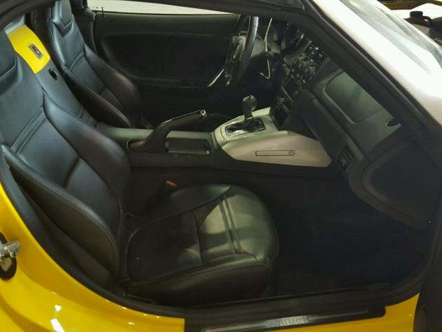 1G8MB35B87Y117497 - 2007 SATURN SKY YELLOW photo 5