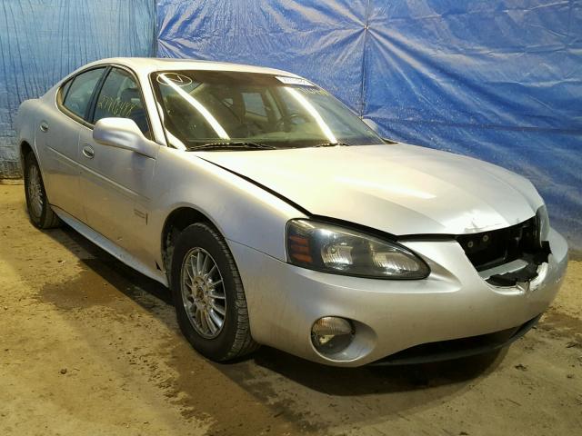 2G2WS522041357161 - 2004 PONTIAC GRAND PRIX SILVER photo 1