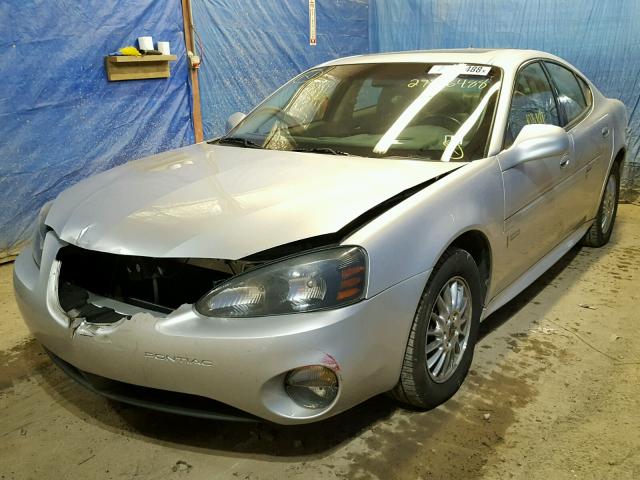 2G2WS522041357161 - 2004 PONTIAC GRAND PRIX SILVER photo 2