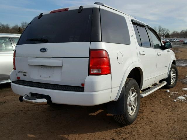 1FMZU72E52ZA75557 - 2002 FORD EXPLORER X WHITE photo 4