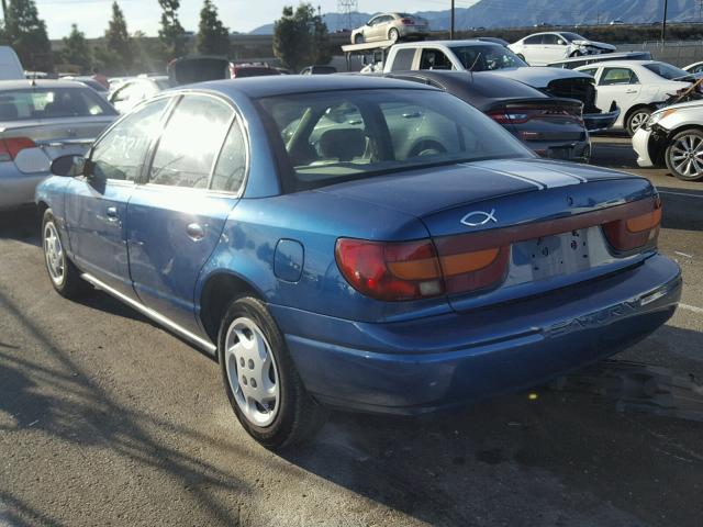 1G8ZK527X2Z104979 - 2002 SATURN SL2 BLUE photo 3